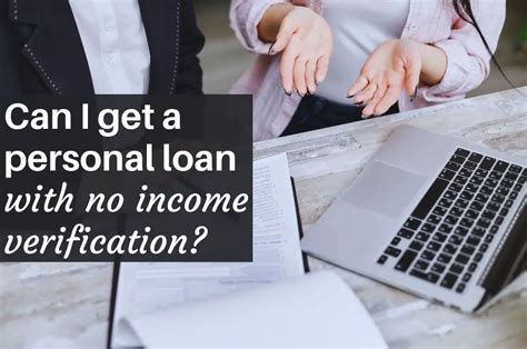 Personal Loans No Income Verification